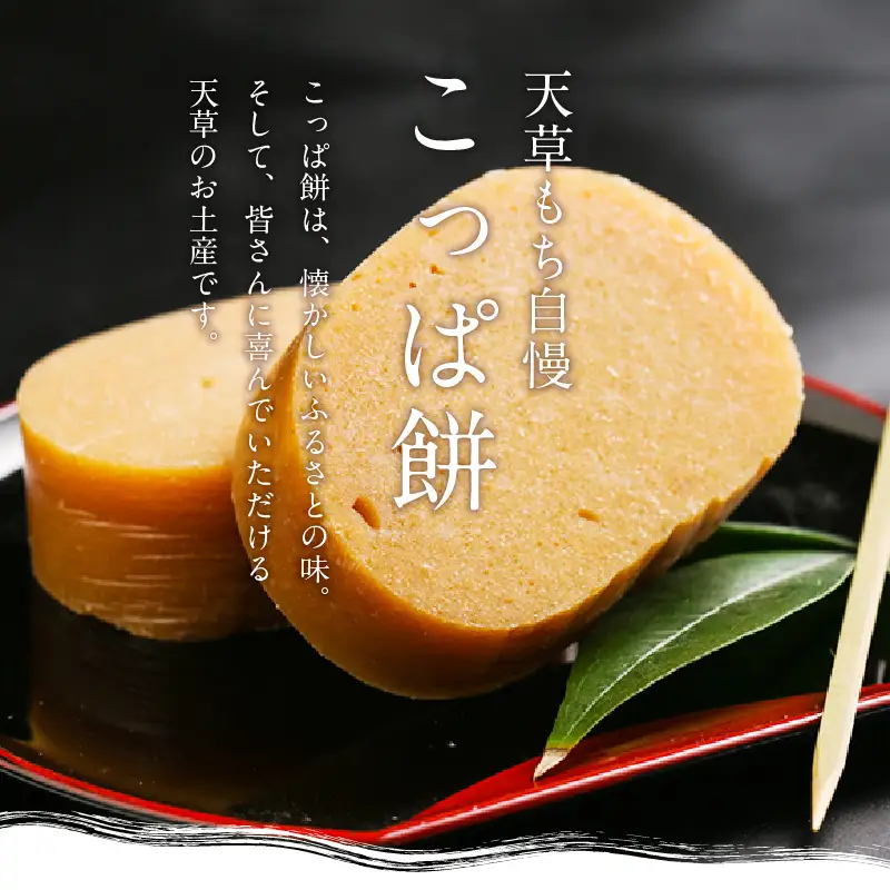 S031-002-T02_【定期便2回】天草 郷土の味 こっぱ餅詰め合せ 6個入り