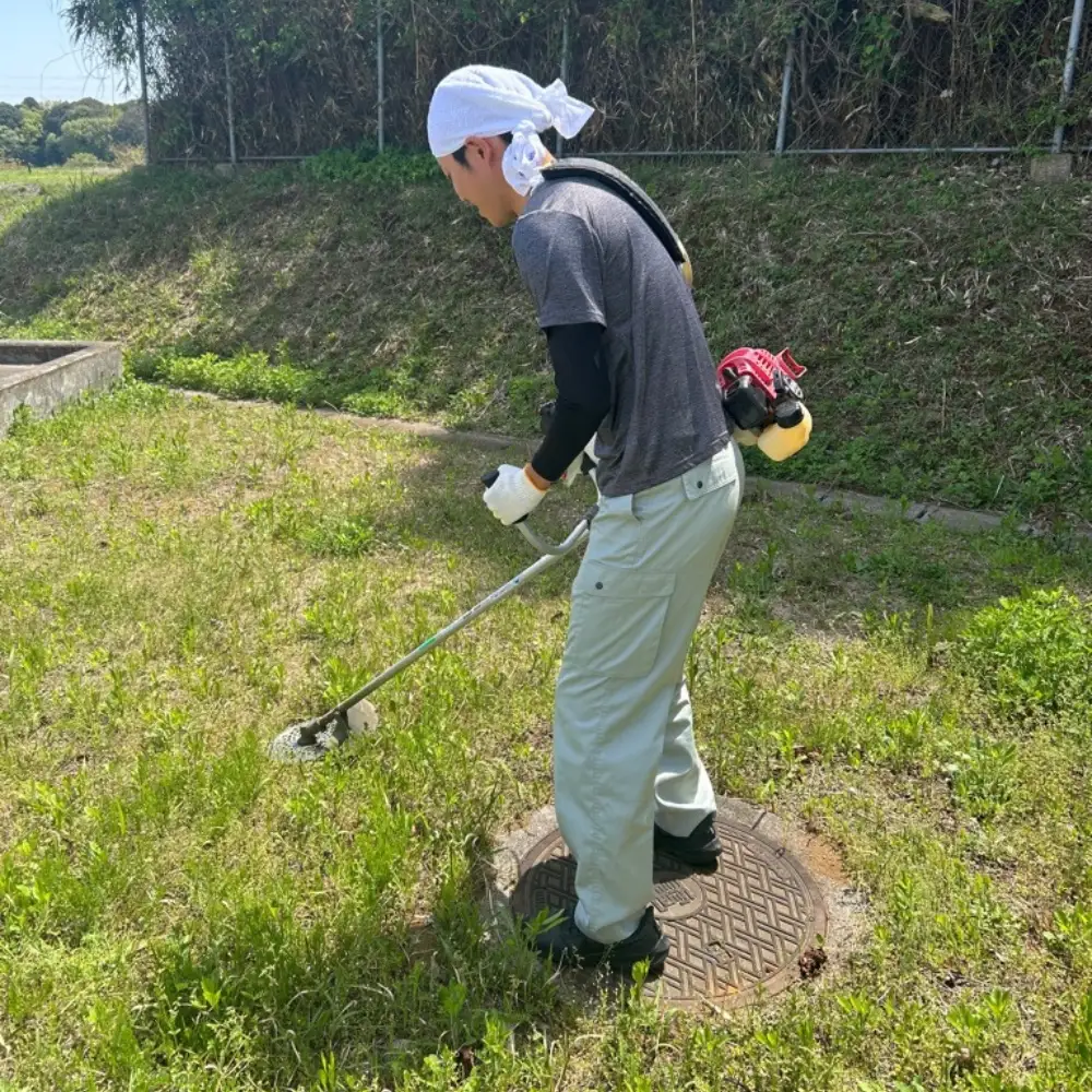 土浦市内の敷地の草刈費用に使用できる 15,000円券