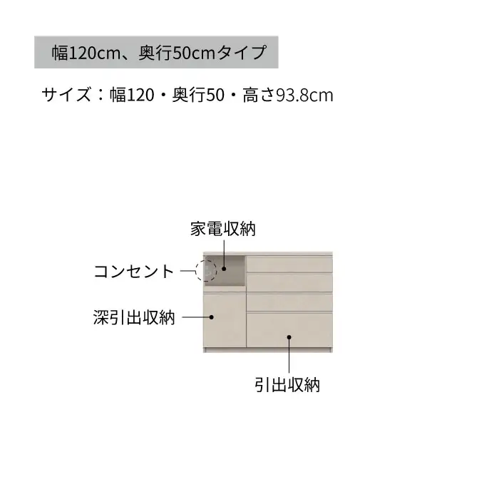 キッチンボード YS-1200R下台 [No.1301] ／ 家具 インテリア 岐阜県