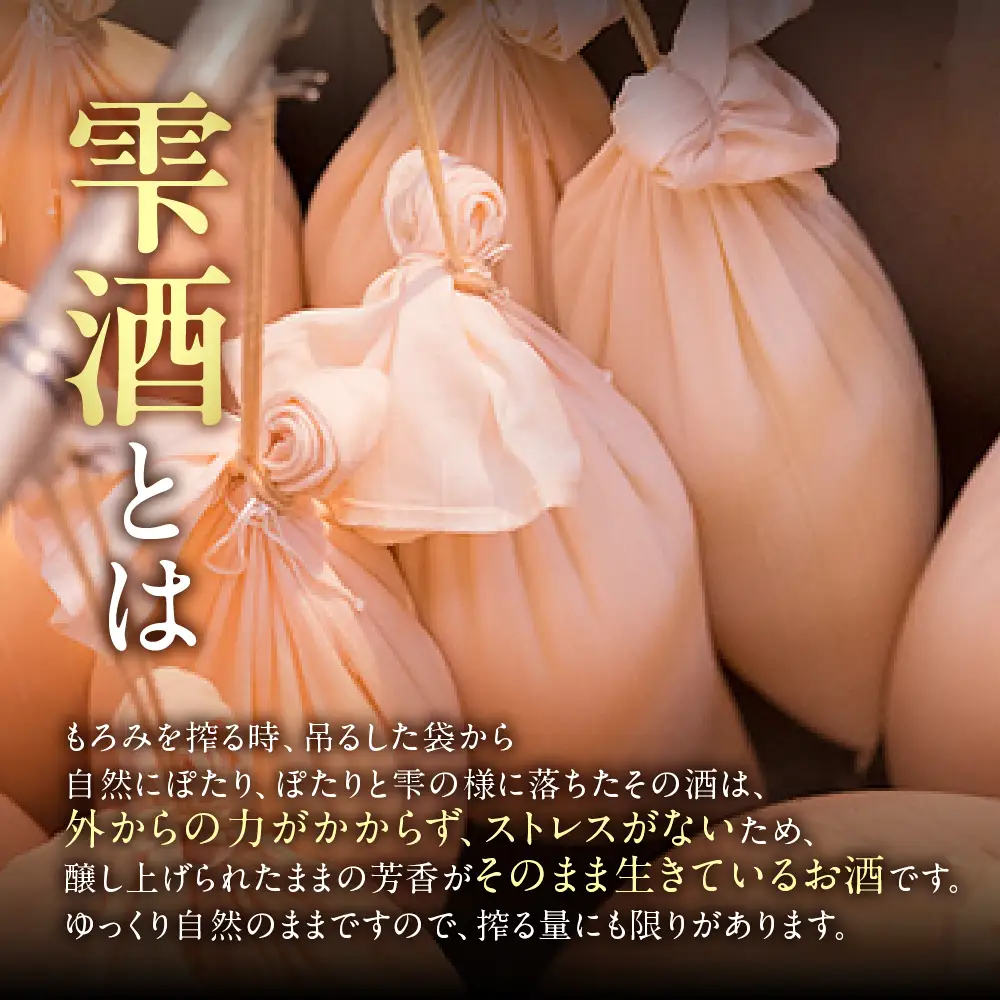 秘蔵雫酒 真 720ml 蒲酒造場 飛騨市