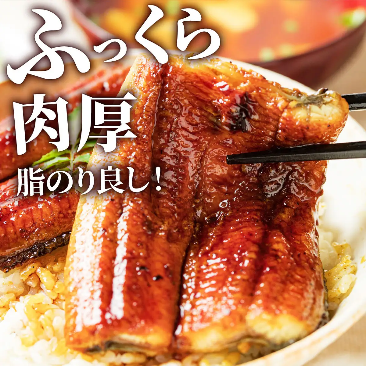 【国産うなぎ蒲焼】200g×2尾（合計400g）