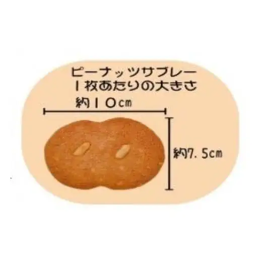 千葉銘菓「とみい」のピーナッツサブレー36枚