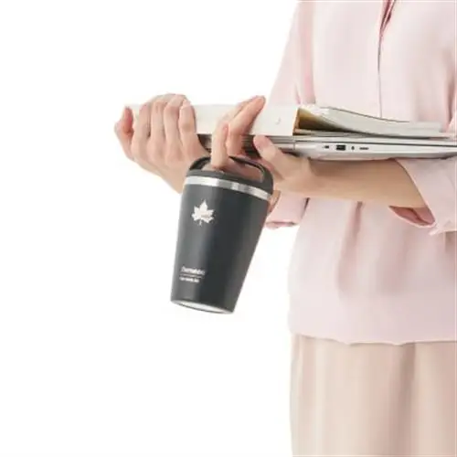 TW 真空断熱 キャリータンブラー BK 350ml 保冷・保温対応のタンブラー 81286161【1745340】