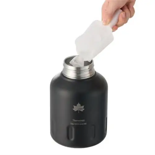 TW 真空断熱 ラージアイスドリンクボトル BK 1500ml 大容量のボトル! 81286251【1745412】