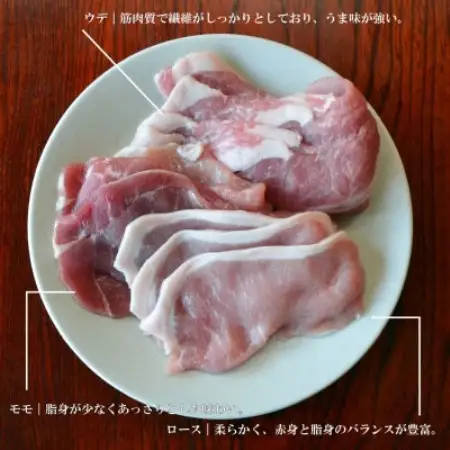 いわて純情豚 遠野産 亜麻豚 焼肉用 食べ比べ 合計600g ロース モモ ウデ 肉 各 200g【配送不可地域：離島】【1476652】