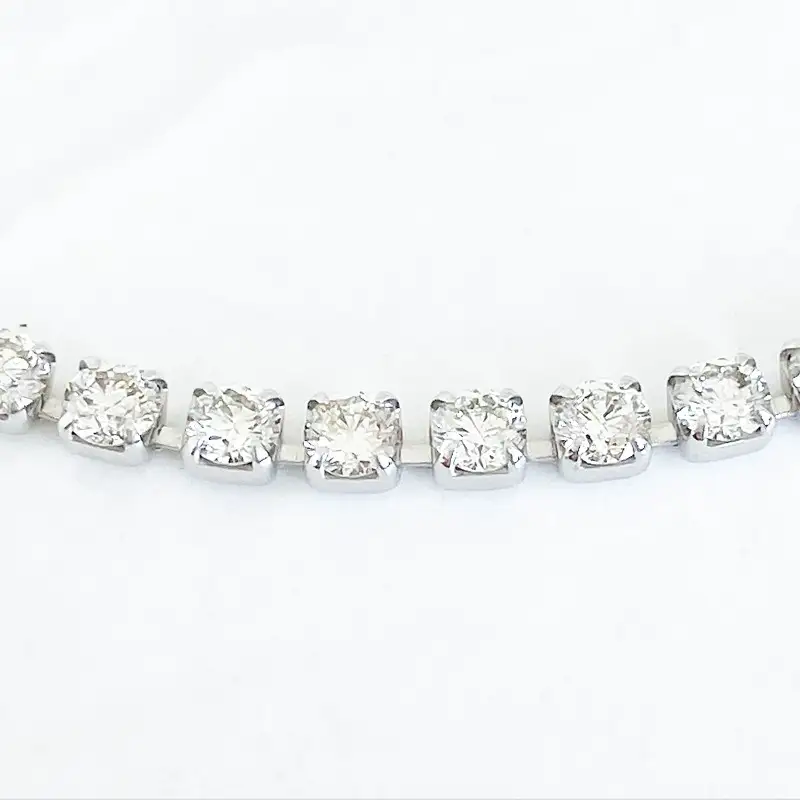 Deliciae テニスネックレス ストレートPT850 ダイヤモンド【10.0ct】DTN-7-pt-1001
