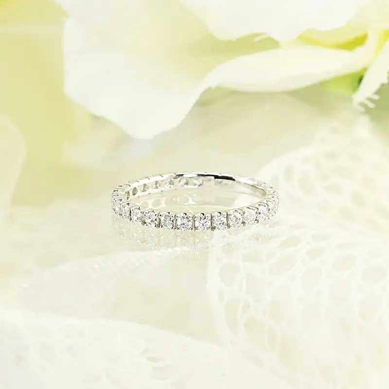 Pt950　0.70ct　エーデル　ダイヤモンド　フルエタニティリング-R0099