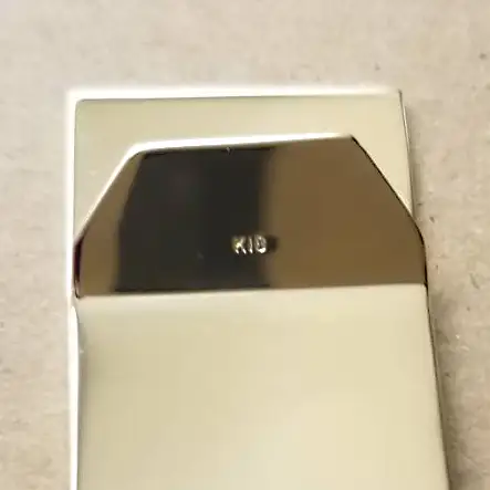 18金ゴールドマネークリップ（OMK-1002-1）