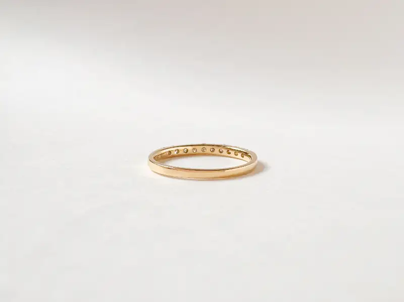 K18ダイヤモンドラインリング　0.3ct　(463454)