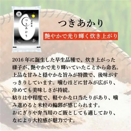 【入金確認後、最短5日で出荷】 【令和7年産】つきあかり(精米) 岩手県遠野市産 5kg 河判【1725914】
