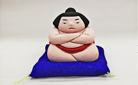 力士 ペーパーウエイト 江戸木目込人形 織物 人形 雑貨 小物雑貨 置き物 置物 インテリア 飾り 日用品 ペーパーウェイト 工芸品 民芸品 伝統工芸品 東京 東京都 墨田区 黄