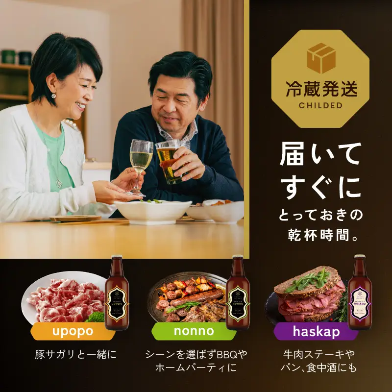 クラフトビール HOP KOTAN ORIGINALS クラフトビール【12本 定番3種各4本】【定期便 2ヶ月連続】