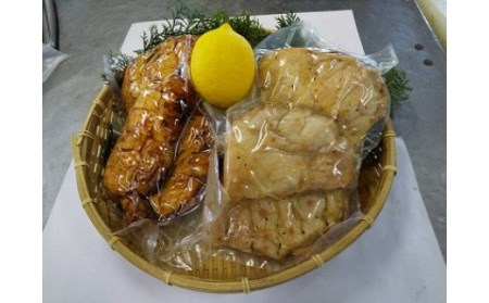 鶏もも肉の照り焼きステーキ＆ネギ塩たれ焼きステーキ（各１袋３枚入り）【R00324】