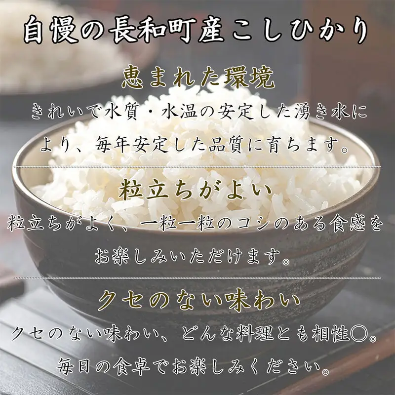 こしひかり 精白米 農家直送 長野県産 こしひかり【5kg】