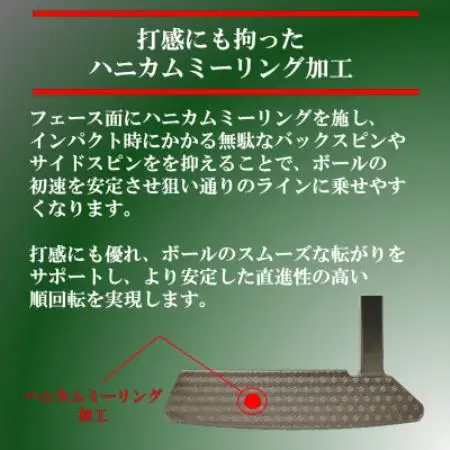 ゴルフクラブ　ブレードパター　無刻印　ブラック　34インチ【1718276】