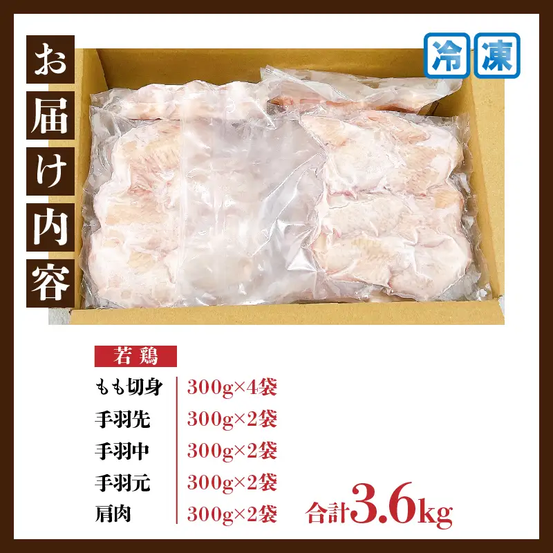 若鶏 よりどり セット 合計3.6kg_CC56-24