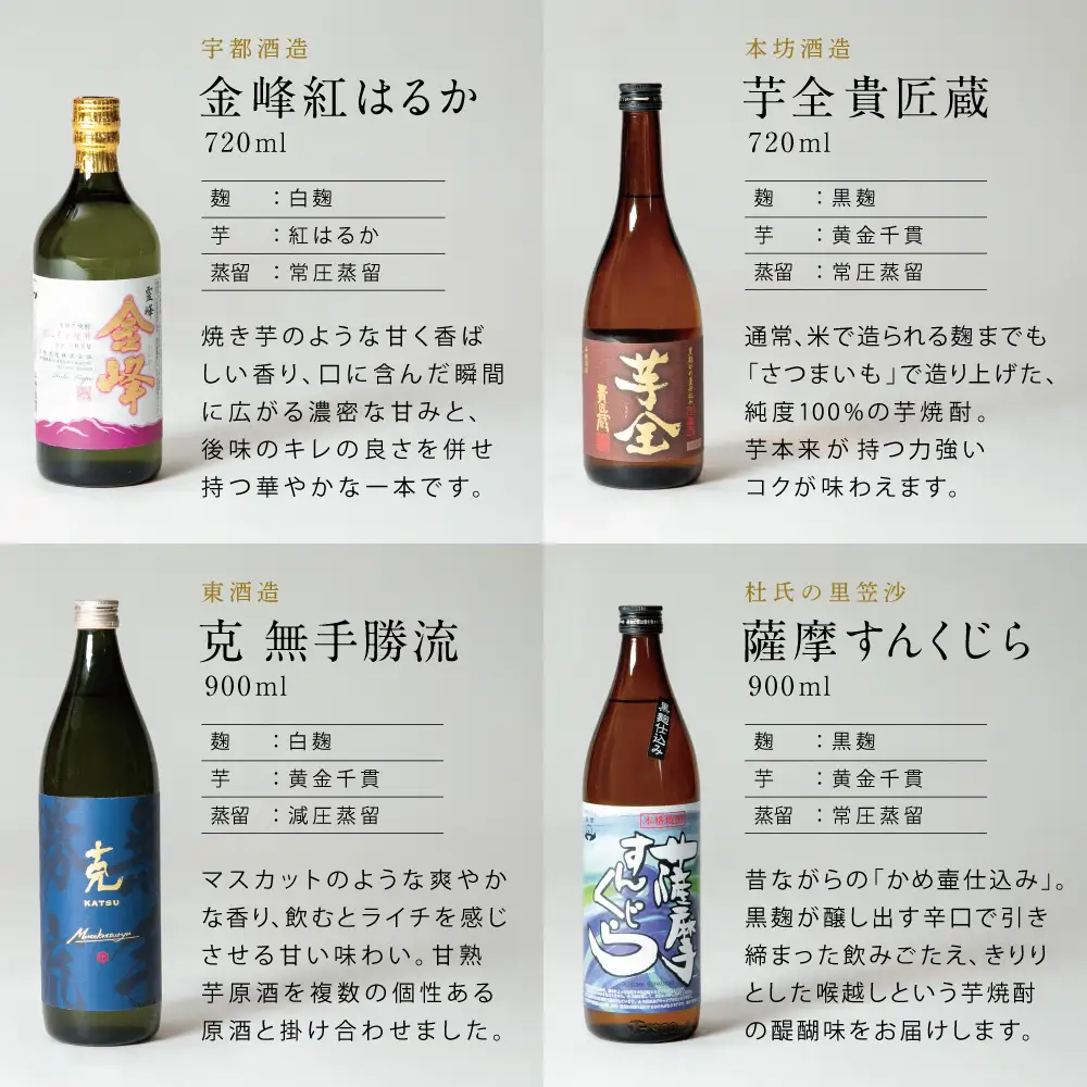 【本格芋焼酎】希少銘柄厳選 飲み比べ 7種（7本） 焼酎杜氏発祥 鹿児島 黒瀬杜氏 阿多杜氏 焼酎 芋焼酎 25% 飲み比べ ロック 水割り お湯割り ハイボール コク フルーティ 麹 さつまいも 安納芋 お酒 希少 限定 南さつま市 