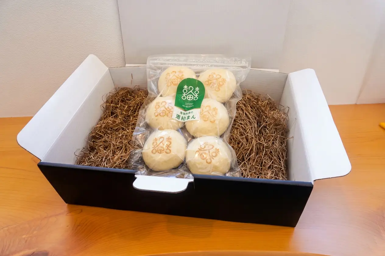 常滑市の酒蔵「澤田酒造」の酒粕使用！酒粕まん 6個｜中華まん 冷凍食品 常滑市