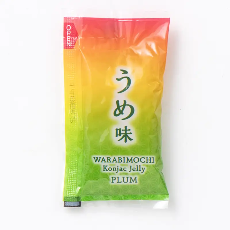 【夏季限定】 ぷるもちわらび餅風ゼリー 梅 (20g×6個×12袋入×1箱) F21E-549