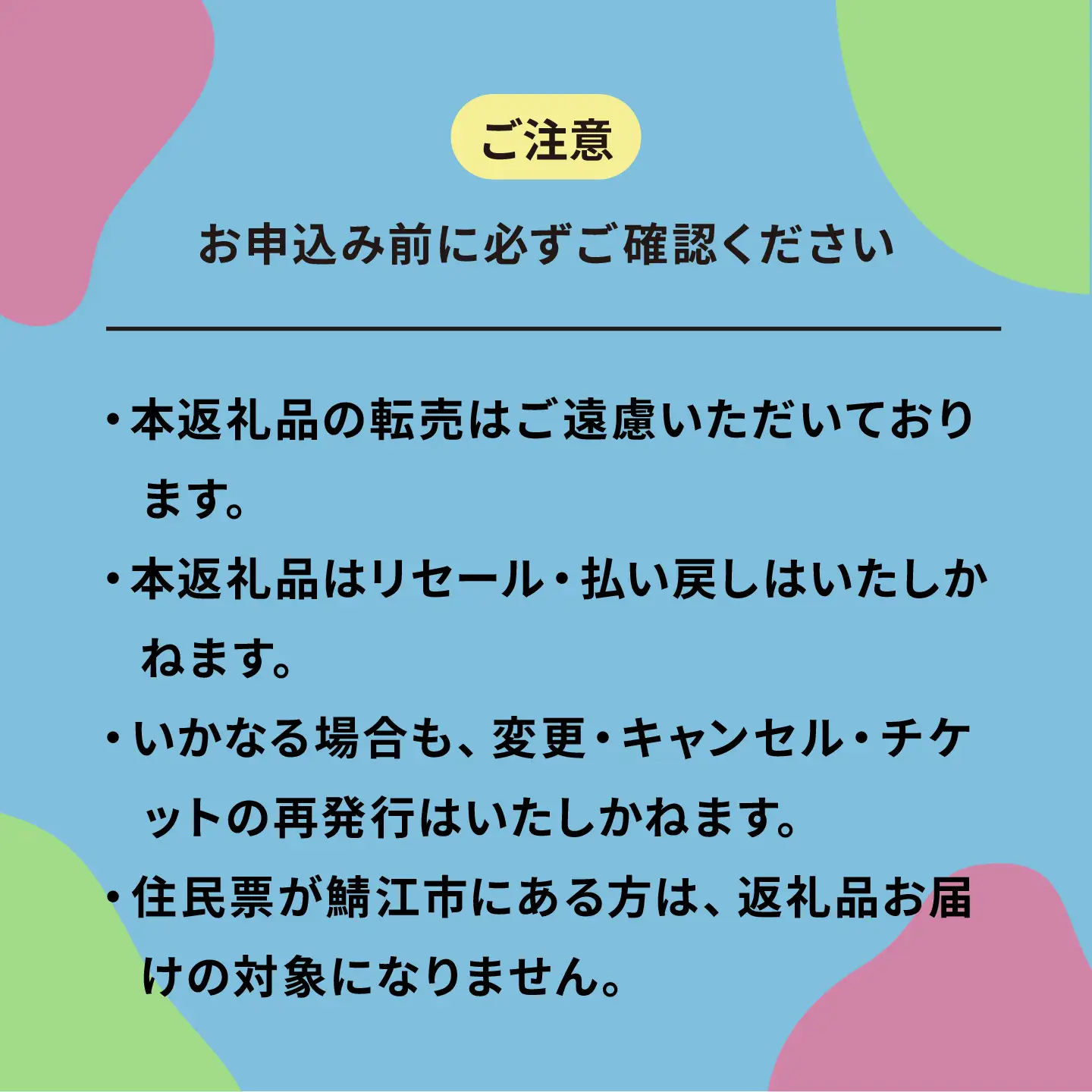 「鯖江JAMフェスティバル2026」チケット4枚セット（グループ割）《2日通し券》 音楽フェス 野外フェス 