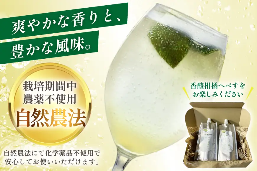 へべす 100% 果汁 150ml 2p セット