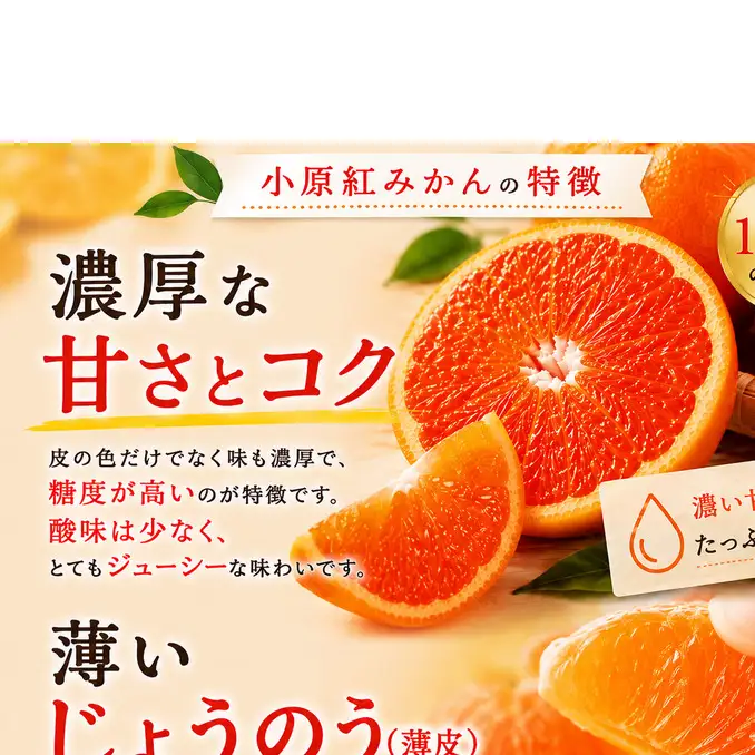 東かがわ市のちょこっと食卓応援品「小原紅みかん 2kg」