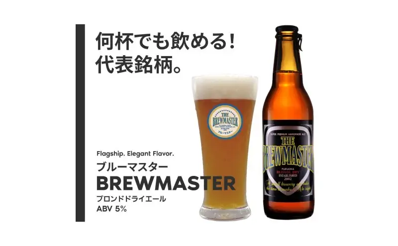 【福岡市城南区のクラフトビール醸造所】ブルーマスター コンプリートBOX：極みの5種 24本 飲み比べ