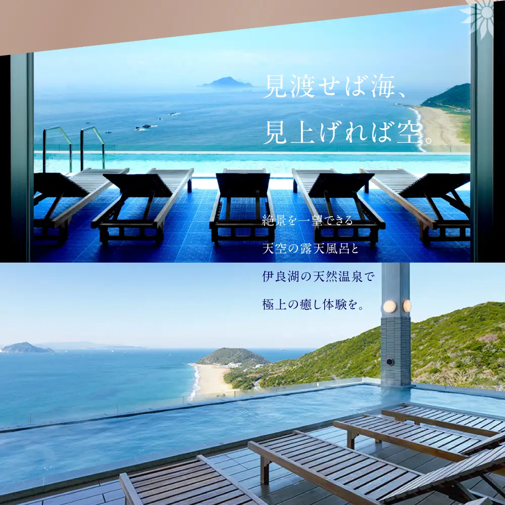 伊良湖オーシャンリゾート ランチビュッフェ＋日帰り入浴ペア利用券（土、日、祝日限定） チケット