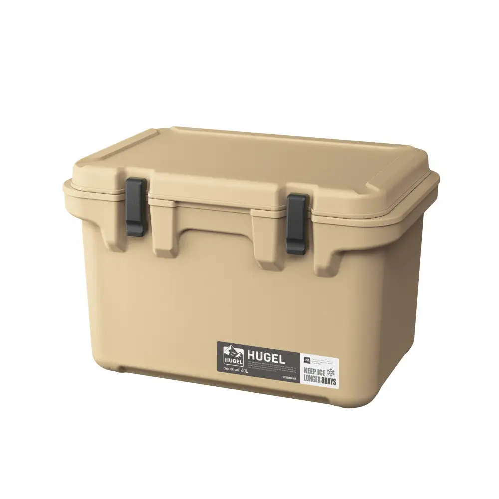 クーラーボックス 40L  ＨＵＧＥＬ TC-40 ベージュ