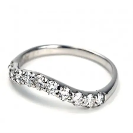 プラチナウェーブダイヤモンドリング 0.50CT R3609DI-P2 #8【配送不可地域：離島・沖縄県】【1748744】