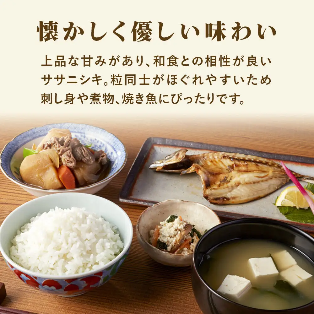 【令和7年産 白米】 宮城県産 ササニシキ 2kg 丹野米穀店