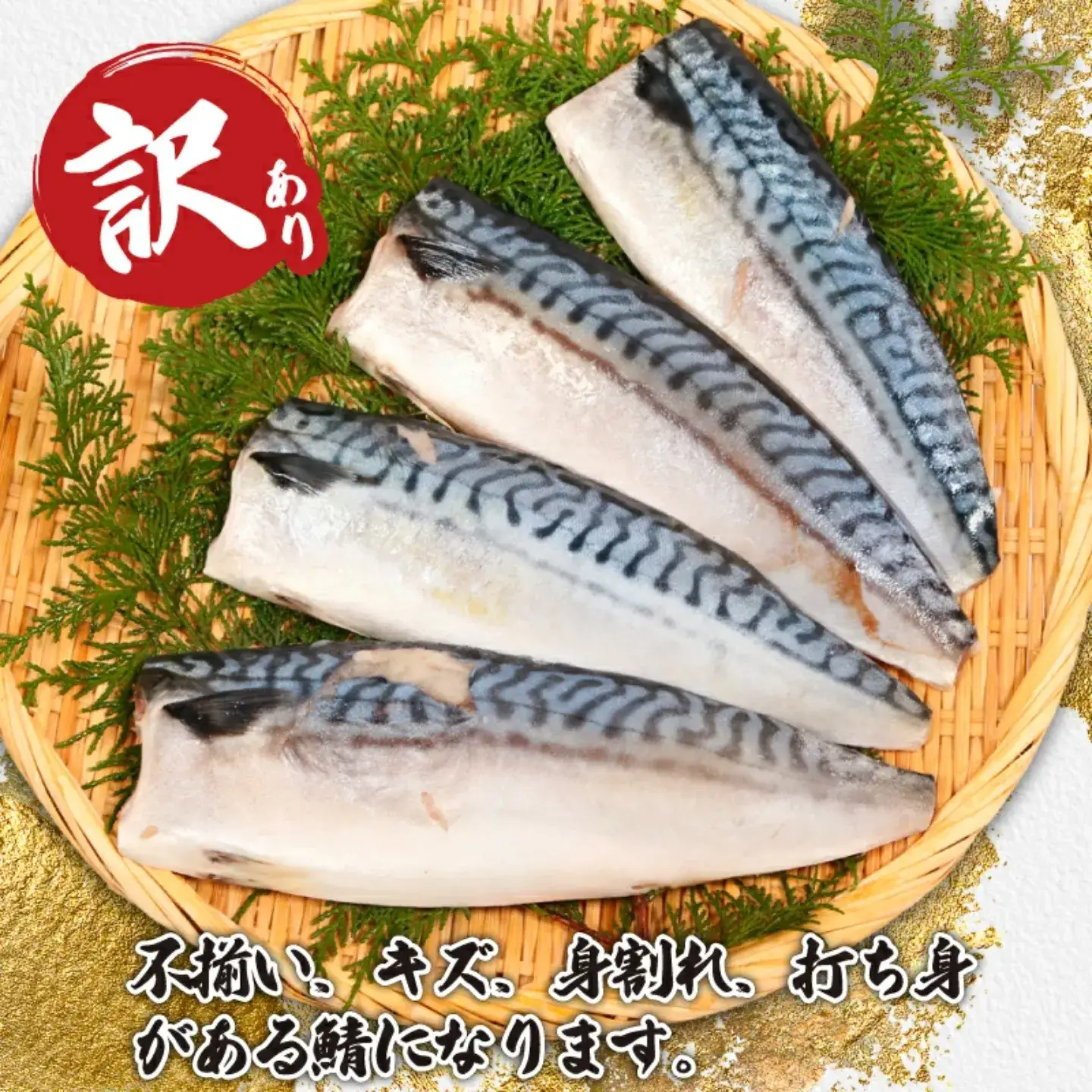 【 スピード配送 】 訳あり 無塩さば 1kg さば