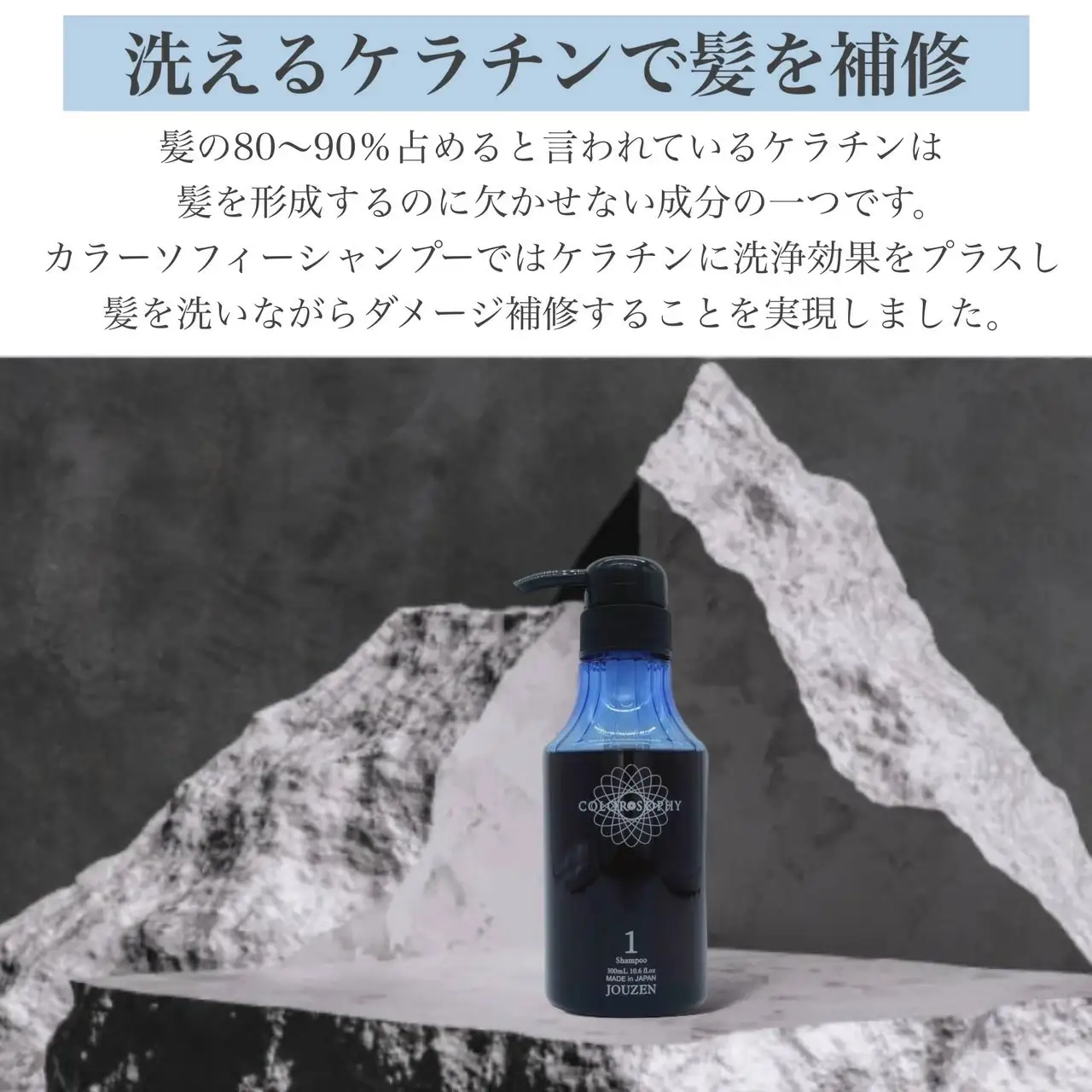 1389 上善　カラーソフィシャンプー 300ml・トリートメント 300g　セット