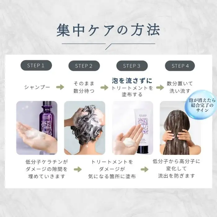 1393 上善　システムシャンプー 200ml・トリートメント 100g　セット