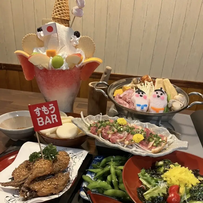 大相撲を楽しむ!力士料理すもうBAR ディナーペアご招待券
