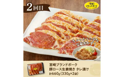 おうちで簡単時短おかず6回定期便 レンチン 焼くだけ 簡単調理 ストック ブランドポーク 豚ロース みそ漬け 生姜焼き 豚ハラミ 豚サガリ 豚ホルモン チキン南蛮 鶏モモ 炭火焼 弁当 宮崎県 延岡市 N061-YZD052