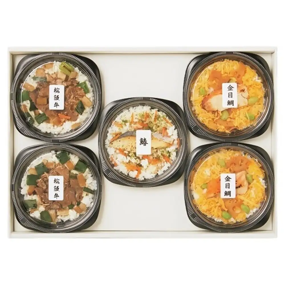 鄙茅（ひなかや） 土鍋風ご飯詰め合わせ お中元　お歳暮