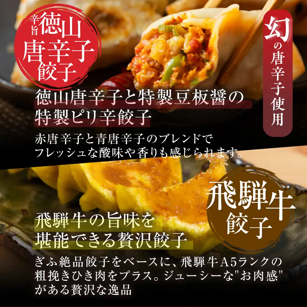 辛旨餃子 ミックス 3種 80個 冷凍餃子 食べ比べ メガ盛り 業務用 ぎょうざ ギョウザ 冷凍 グルメ お取り寄せ グルメ 冷凍食品 国産素材 ジューシー もちもち [mt2217] 15000円 