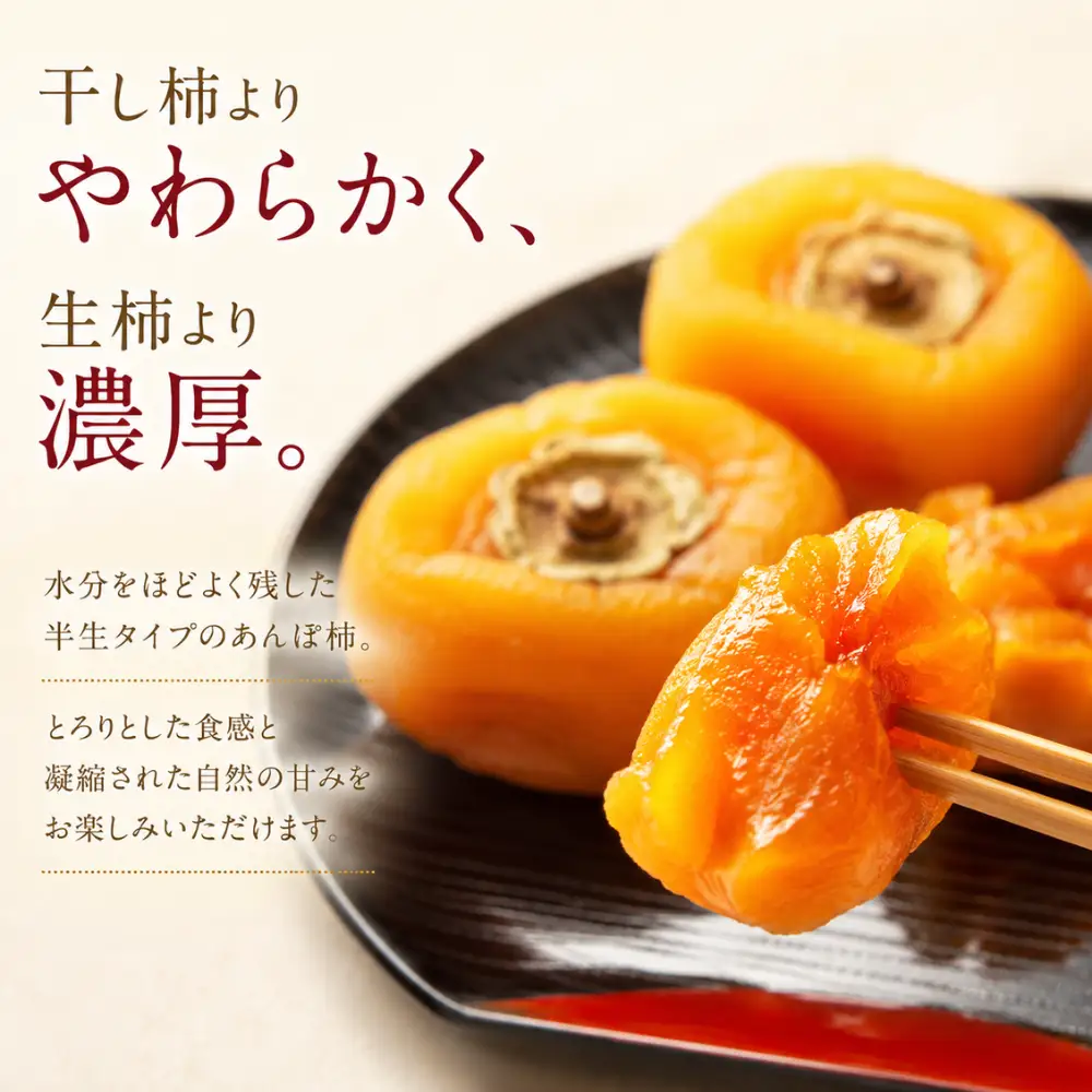 【ふるさと納税】＜先行予約受付中！2026年12月以降順次発送予定＞ 山梨県産 あんぽ柿（平たね無or百目2～4個入） 3袋 柿 かき  果物 フルーツ 先行予約