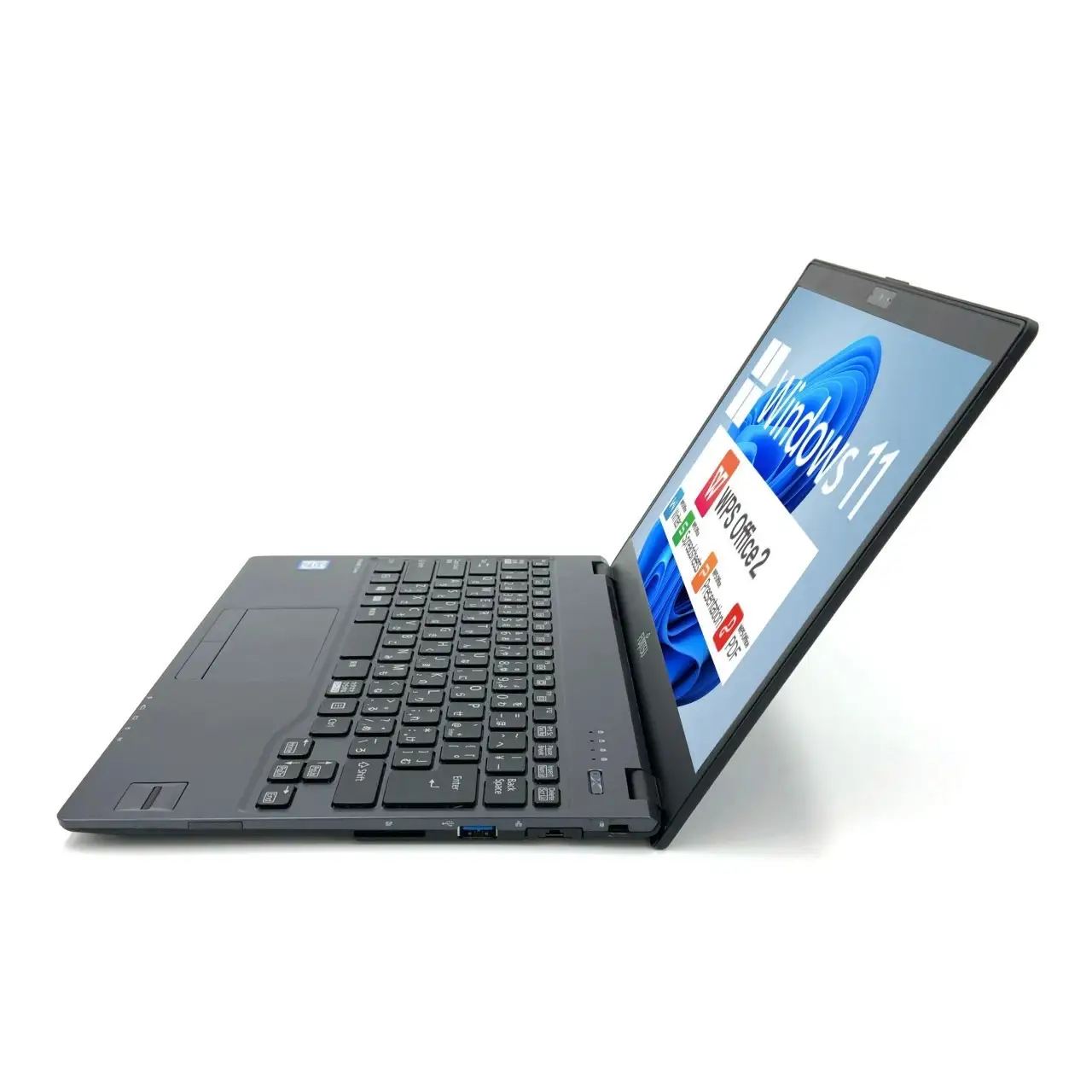 【Windows11】【整備済み品】FUJITSU LIFEBOOK U938/U939 第8世代 Core i5 8GB SSD256GB 13.3インチ WPS Office ノートパソコン | パソコン 中古PC 電子機器 日用品