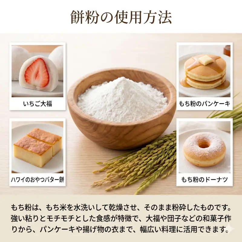 もち粉 溝木さんの餅粉 2kg(500g×4袋）グルテンフリー 白玉 みたらし団子 おしるこ 餅 餅粉 お正月 もち おもち omochi 国産 自家製 小松島市