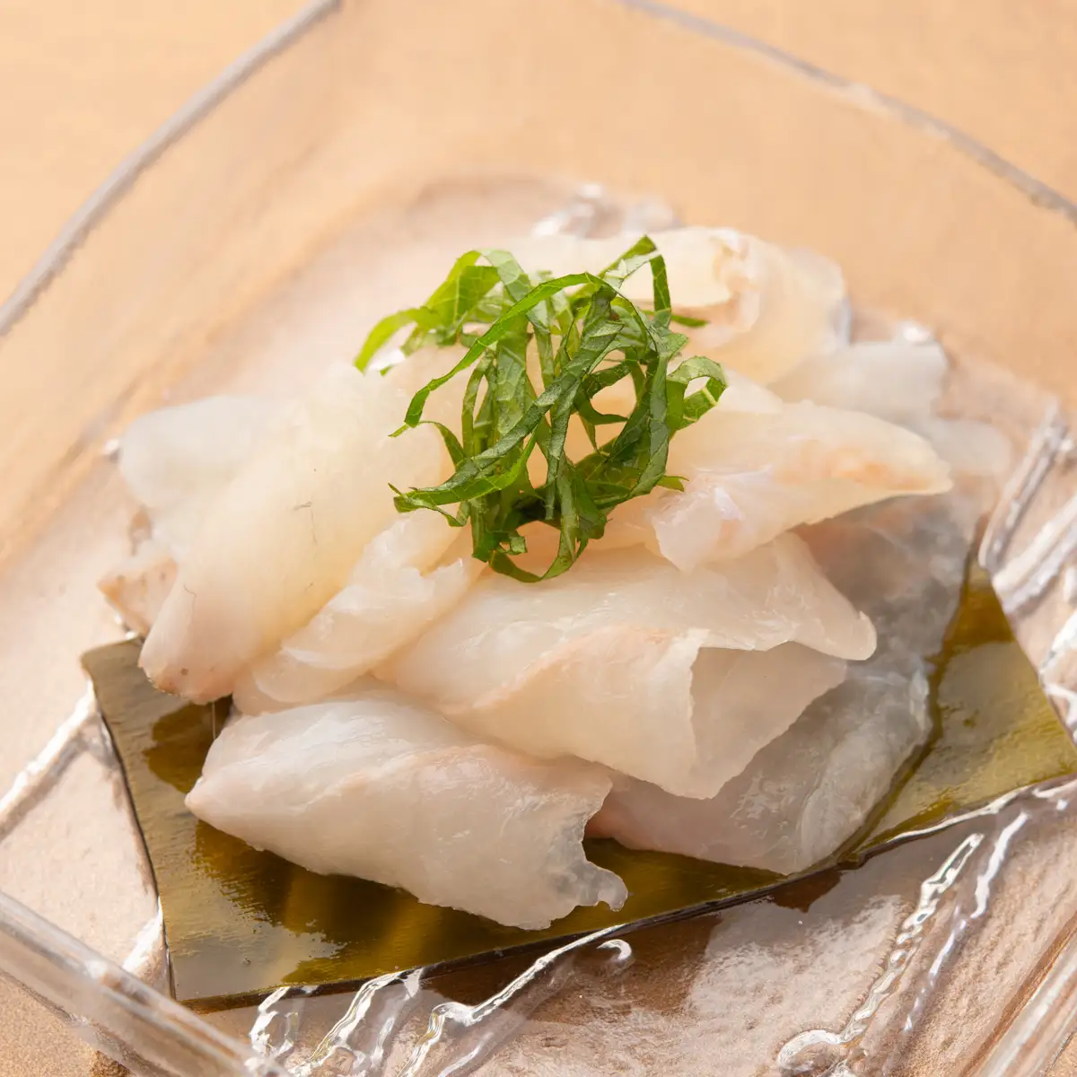 青森県津軽海峡産　天然ヒラメ昆布〆　刺身　80g×2パック　平目　