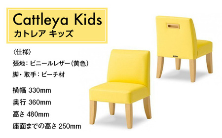 椅子 子ども用 アダル カトレア キッズ 1脚 椅子