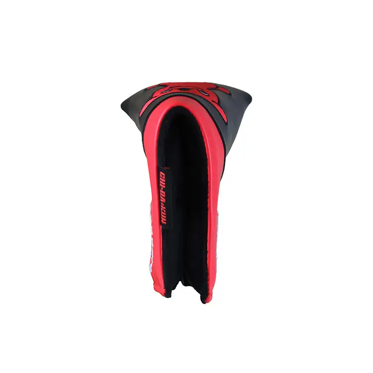 チーバくんヘッドカバーコレクションVol.1 RED×BLACK EDITION ピン型パター用 ゴルフ ヘッドカバー マグネットタイプ 千葉市 千葉県