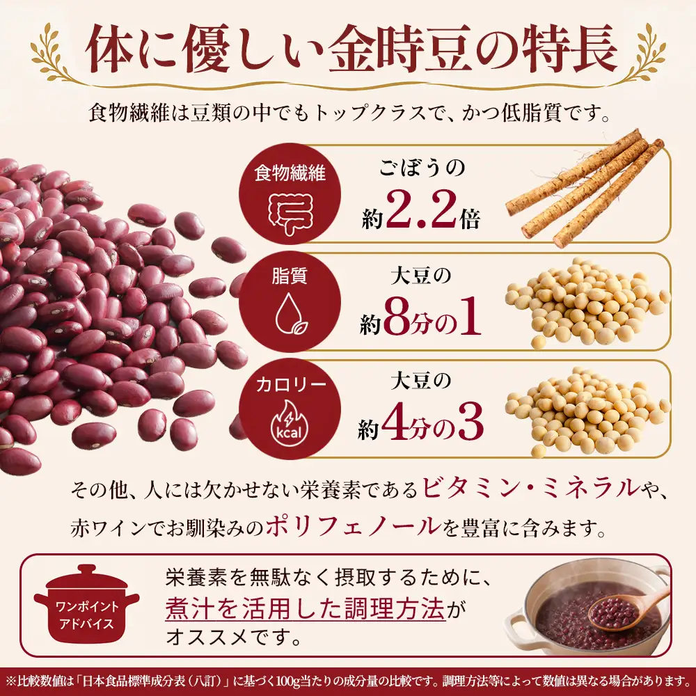 2025年産 十勝産 大正金時 計5kg（500g×10袋） 小分け 個包装 国産 北海道 JA上士幌町 穀物 豆 豆類 生豆 金時豆