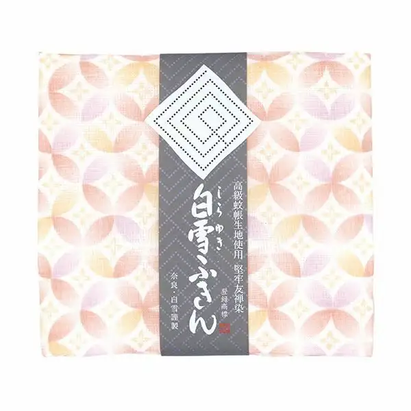 白雪友禅ふきん3枚セット（七宝柄3色）【ksy05】