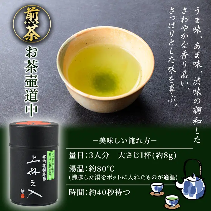 煎茶と玉露の詰合わせ(100g×2缶) 京都 緑茶 お茶 【uj-AU004】【三星園上林三入本店】