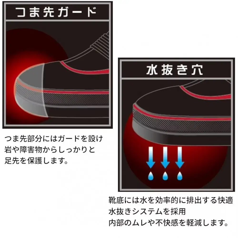鮎タビ（中丸）（フェルトスパイクソール）FP-5788＜サイズ：S   24.0-24.5cm＞