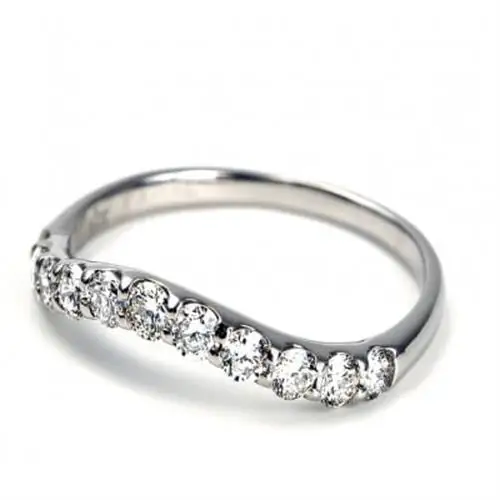 プラチナウェーブダイヤモンドリング 0.50CT R3609DI-P2 #11【配送不可地域：離島・沖縄県】【1755024】