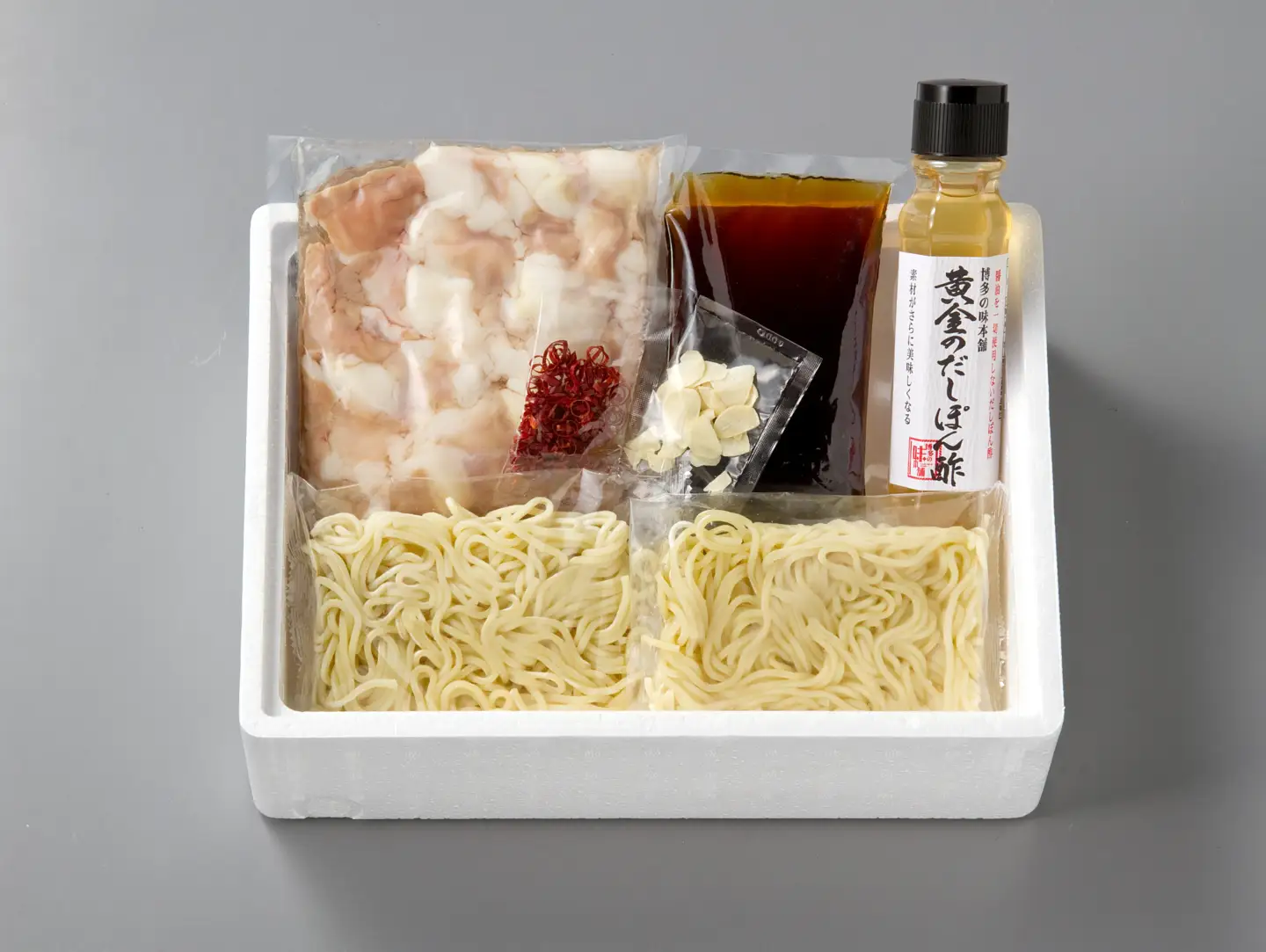 博多の味本舗　厳選国産牛博多もつ鍋と辛子明太子1kg(6仕切り)大満足セット